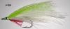 Lefty's deceiver chartreuse et blanc (mouche mer)