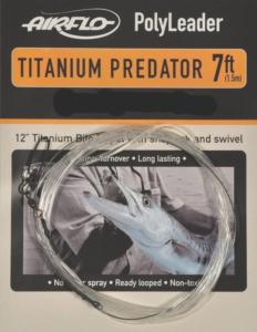 bas de ligne polyleader Airflo Titanium Predator special carnassiers
