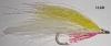 Lefty's deceiver jaune et blanc (mouche mer)