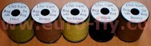 Uni-yarn regular : combo 5 bobines (assortiment)