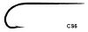 hameçon mouche victorienne Partridge Adlington & Hutchinson CS6 (par 5)