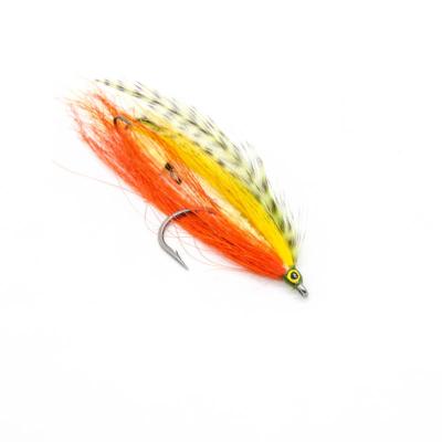 Streamer articulé avec hameçon double