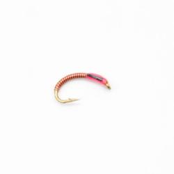 nymphe wire rouge et or pour coregone et fera (mouche coregone)