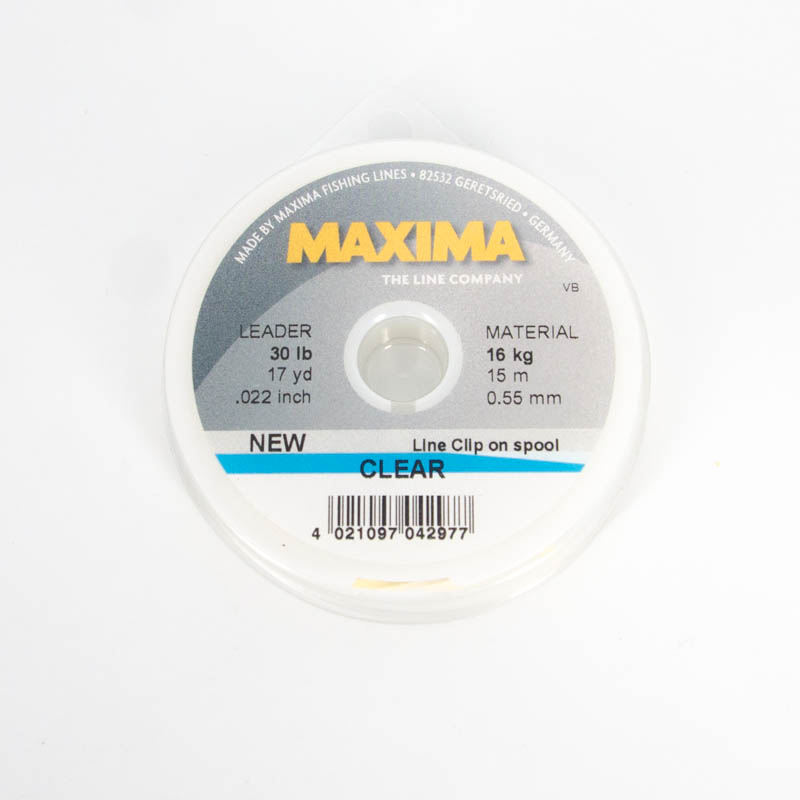 Maxima clear: nylon pour bas de ligne