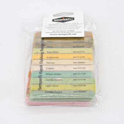 Semperfli Kapok Dubbing Dispenser mega pack