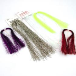 Flashabou, tinsels en cheveau et hairs (cheveux)