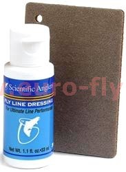 tampon nettoyeur de soie + produit Scientific Anglers