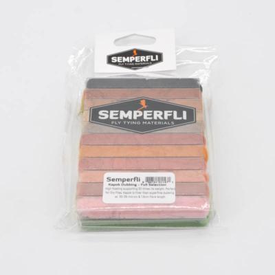 Semperfli Kapok Dubbing Dispenser mega pack