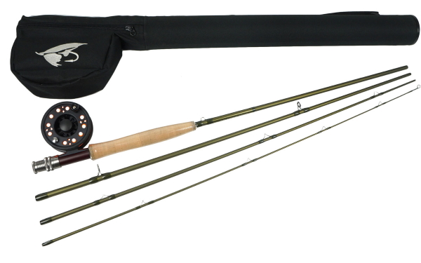 Canne à Pêche à La Mouche Greys Croisière 9' 5wt 4 Sections Avec Moulinet Et Ligne - Neuf