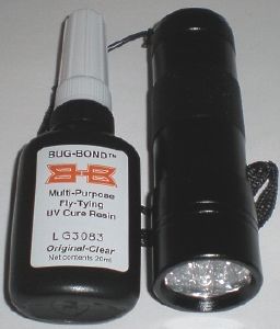 combo epoxy UV bug-bond original + lampe UV Pro