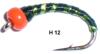 nymphe noire et chartreuse pour coregone et fera (mouche coregone)