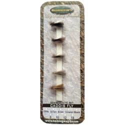 assortiment de 5 sedges ultra-ralistes (mouche seche ailee)