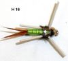 copper John chartreuse avec rubber (nymphe bille)