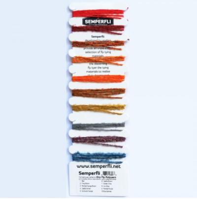 Semperfli Dry Fly Polyyarn Multicard