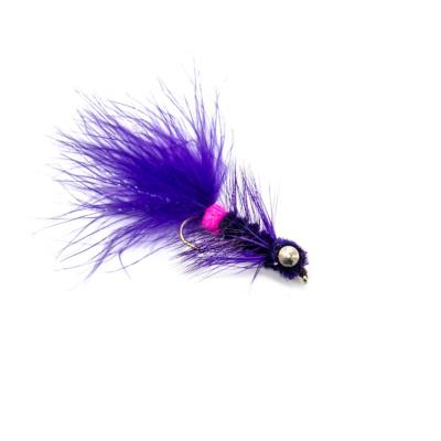 dog nobbler violet (mouche streamer)