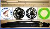 ensemble mouche canne 9' # 5 en IM12 + moulinet large arbor haut de gamme (HELIX) + soie