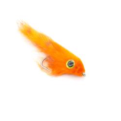 streamer orange pour baby tarpon (mouche mer)