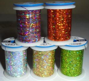 assortiment de 5 coloris de tinsel holographique Veevus (combo)