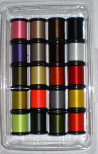 assortiment de 20 coloris différents (combo) d'Uni 8/0 - 200 yrds
