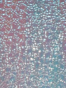feuille de perlite froissé (materiel iridescent)