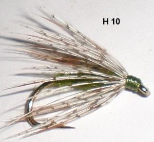 mouche olive peche