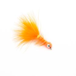 dog nobbler orange (mouche streamer)