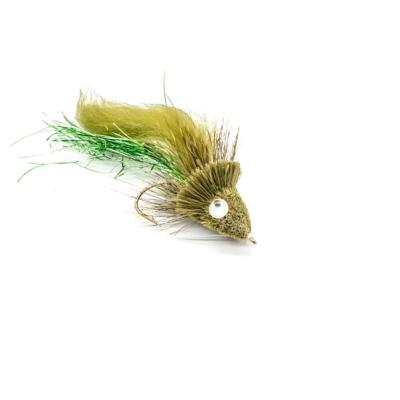 water pup olive (mouche black-bass et carnassier)