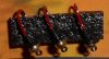lot de 3 bead buzzer rouge (nymphe)