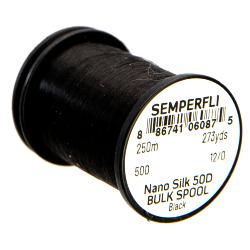 Semperfli Nano Silk 50D 12/0 Bulk Spool 250m(2 coloris) 
