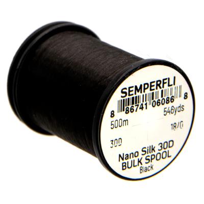 Semperfli Nano Silk Ultra 30D 18/0 Bulk Spool 500m (2 coloris)