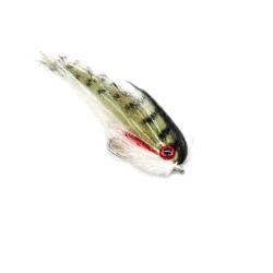 imitation de perche olive (mouche black-bass et carnassier)