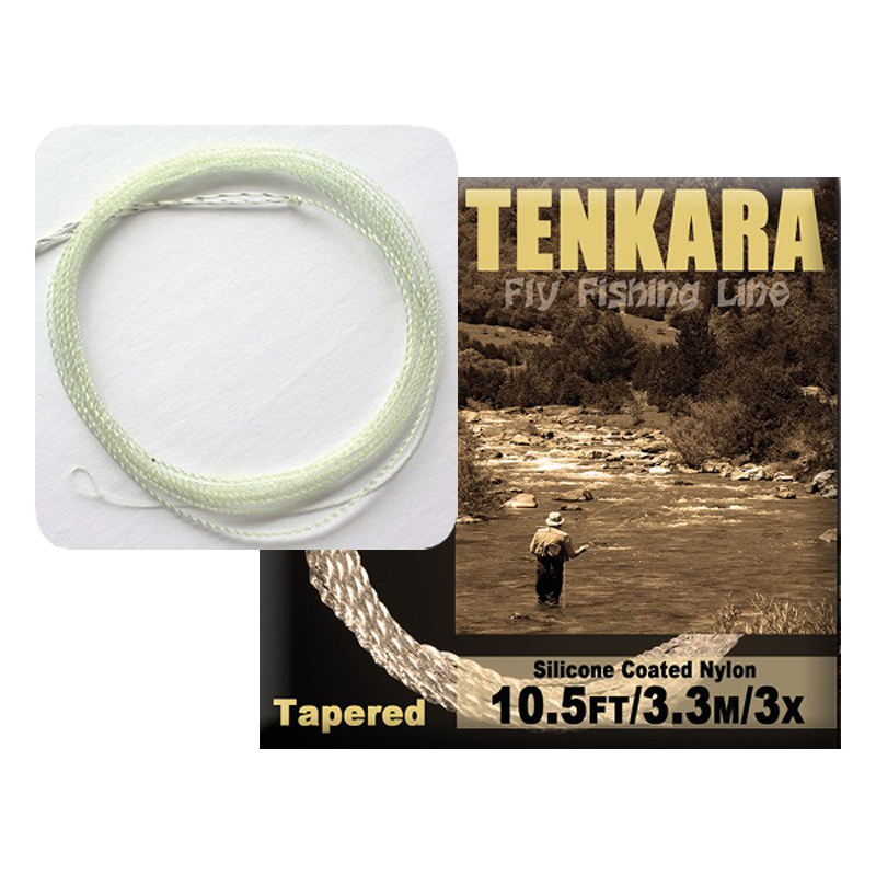 bas de ligne tressé flottant 10,5 pieds (3,15 m) spécial Tenkara