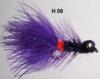 dog nobbler violet (mouche streamer)
