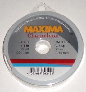 Maxima chameleon : nylon teinté pour bas de ligne 