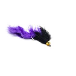 swamp rabbit tarpon fly violet/noir (mouche mer et carnassier)