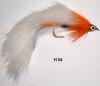 fantome orange et zonker blanc (mouche carnassier et black bass)