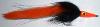 big eye tarpon bunny orange/noir (mouche mer)