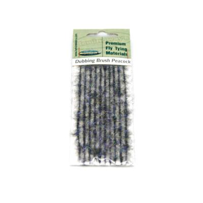 dubbing brush de paon sur cuivre