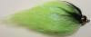 fat minnow UV chartreuse (mouche mer et carnassier)