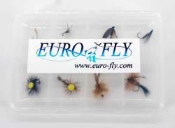 Pack Euro-Fly "Débutant" 8 mouches