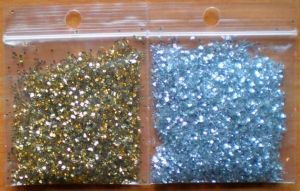 paillettes pour vernis ou colle époxy