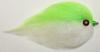 fat minnow blanc et chartreuse (mouche mer et carnassier)