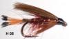 mallard and claret ailée (mouche noyée)