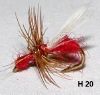 fourmi rouge ailée (mouche diverse)