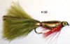 imitation de poisson fourrage doré (streamer)