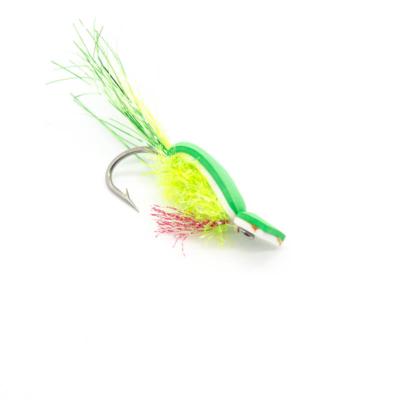 gurgler chartreuse (mouche black-bass, mer et carnassier) 