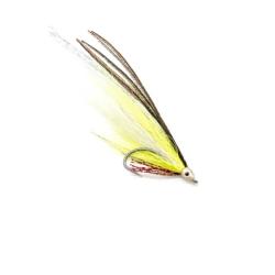 deceiver classique en chartreuse et blanc (mouche mer)