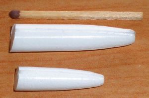 foam (mousse) compacte pour têtes de poppers modèle 'pencil'