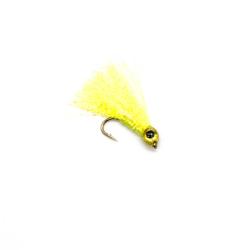 imitation d'alevin fourrage jaune/chartreuse (streamer)