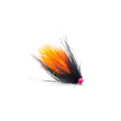 nomad marabout orange et noir (streamer)